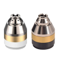 P80 Plasma Cutting Torch Replacement Parts Cutting Nozzle Copper Protective Sleeve Welding Contact Cutter Cover Black. 