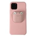 Mobile Phone Shockproof Earphone 2 In 1 Cover for AirPods for Ifhone 11 Pro Max Holder Case New Design for AirPods Phone Case. 