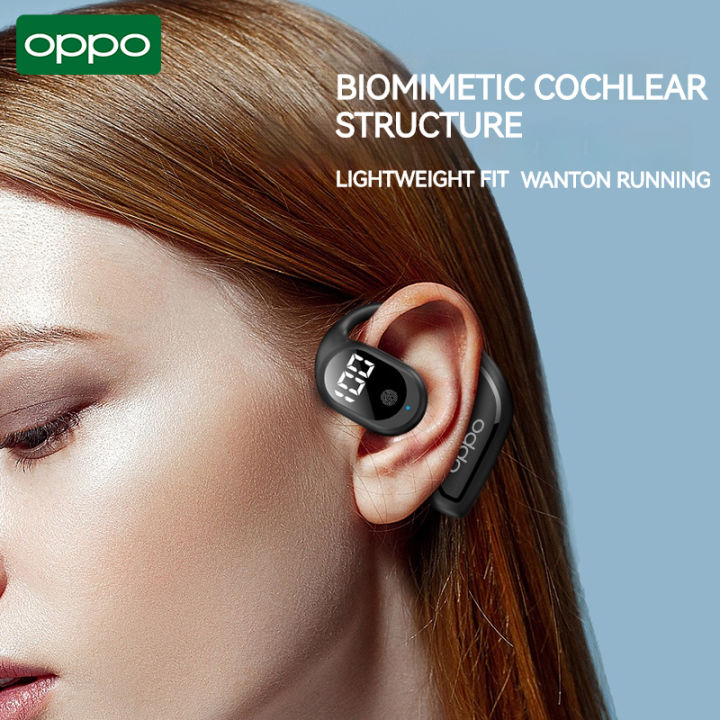 ♥Original Product+FREE Shipping+COD♥OPPO FN-98 New Noise Canceling Wireless Headphones Wireless Bluetooth Earphones With High Battery Digital Display For Driving Sport