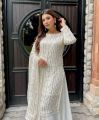 Wedding Wear Fancy Sequince Embroidered Shirt for Women with Dupatta Flapper (3-Piece Suit) Fancy Wedding Dresses for Women. 