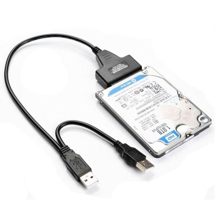SATA to USB Cable - USB 2.0 to 2.5” 3.5" SATA III Hard Drive Adapter