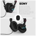 100x75mm EarPads / EarCups for SONY MDR-7506 /  V6 and CD900ST | Steelseries Arctis (All Models) | Audio-Technica ATH-M20X / H-M30X  / H-M40X / H-M50X    and many more Headphones -- [BrainWavz Small Oval Earpads]. 