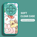 VRQR Camera Protection Phone Case For Xiaomi Redmi 14C Back Cover Cute animation Patterns Phone Cover. 