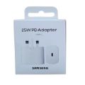 Samsung Original 25W PD Adapter USB-C - White. 