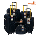 Compact 5-Piece Trolley Suitcase Set with Versatile Color Options. 