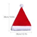 Santa Hat Kid Woman Man Adult Christmas Dress Up Party Hat Light Up Christmas Holiday Hats For Christmas Party. 