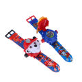 Anime Paw Patrol Digital Watch Projection 24 Style Anime Action Figures Dog Model Toy Marshall Chase Kid Gift. 