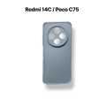 Poco C75 4G / Redmi 14C 4G Back Cover Soft Matt Camera Protection Phone Case for Poco C75 4G / Redmi 14C 4G. 