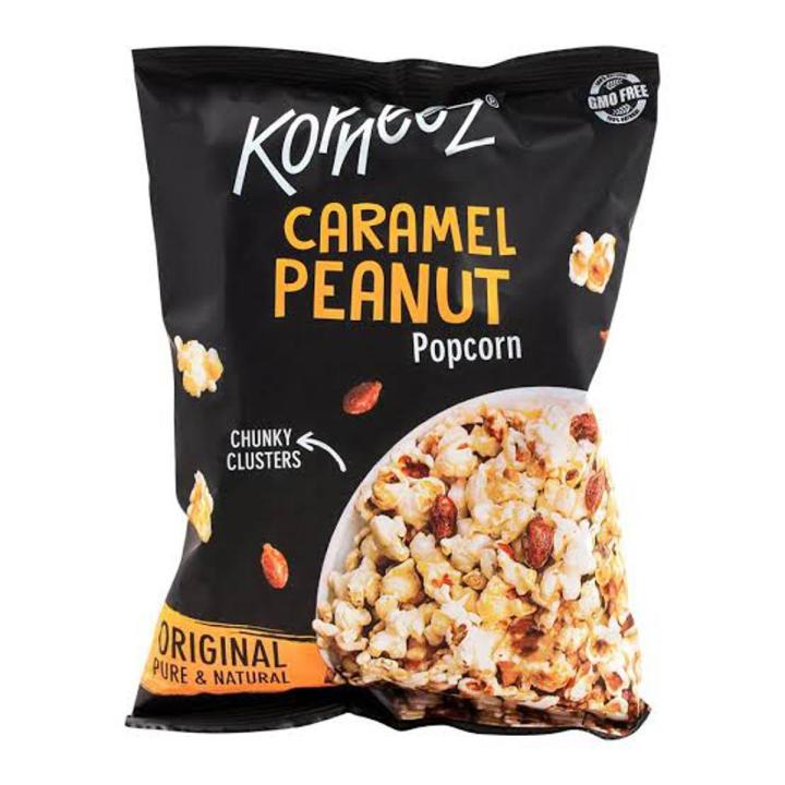 Korneez Caramel peanut Popcorn 80 gm 1 pcs