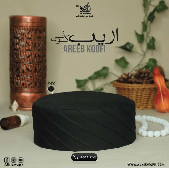 Premium%20Quality%20Suiting%20Fabric%20Soft%20Namaz%20Topi%20Prayer%20Cap%20Islamic%20Hat%20Black%20Cap%20-%20Image%203