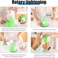 New Original Multifunctional Kitchen Gadgets Cutting Machine, 3 in1 Slicer, Manual Vegetable Cutter Slicer Round, Grater, kadokash, Table top Drum grater Chopper Blades. 