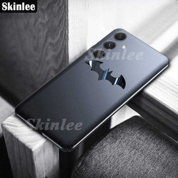 Phone Case for Samsung Galaxy S23 FE Back Cover Hard Cases Luxury Frosted Matte Back Slim Metal Bat Non-slip Protective Cover for Samsung S23 FE Cover Cases