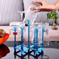 Folding Glass Stand Cup Holder Kitchen Accessories Home Storage Rack For Living Room. 