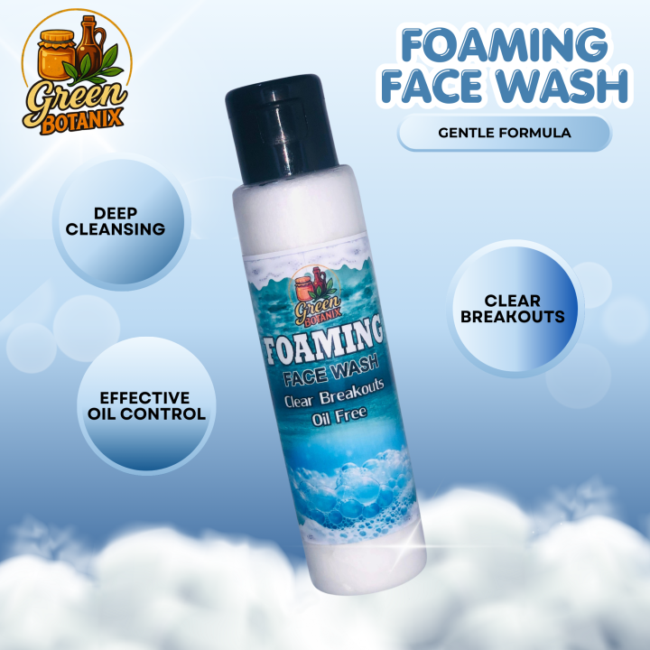 Green Botanix Foaming Face Wash – Deep Cleansing, Oil Control ...