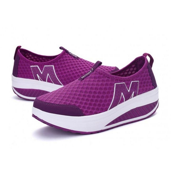 LADIES SOFT SPORT PURPLE SHOES