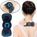 Electric EMS Neck Back Body Massager Portable Mini Massage Patch For Muscle Pain Relief Rechargeable Body and Shoulder Massager. 