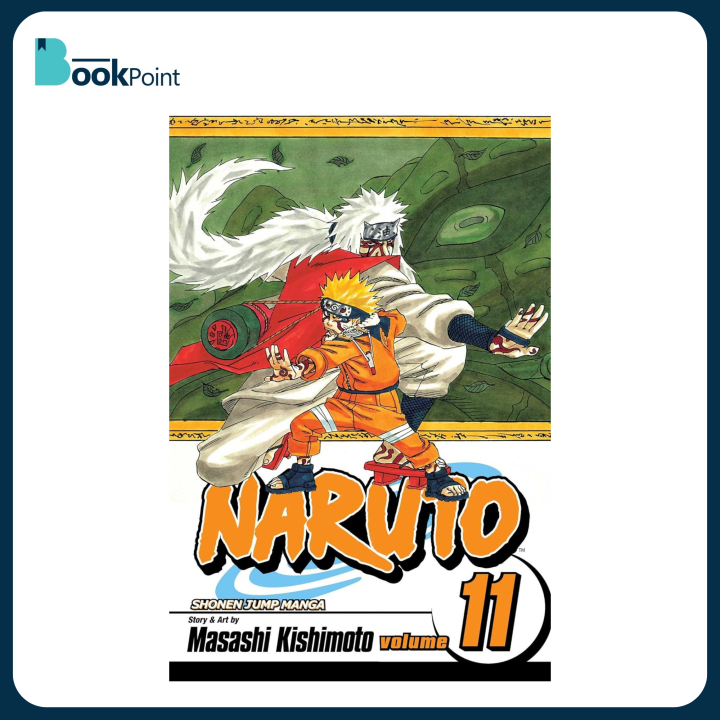 Naruto, Vol. 11: Impassioned Efforts" by Masashi Kishimoto (Illustrator) - Paperback | Naruto Volume 11 | Masashi Kishimoto |Manga Paperback | Shonen Jump Series | Comic Book Collection | Action-packed Graphic Novel | Bookpoint.store