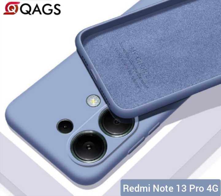 QAGS for Redmi Note 13 Pro 4G Mobile Phone Case Multi Color Camera Protection Soft Tpu Case Silicone Ultra Thin Back Cover