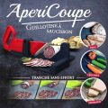 Apericoupe | Kitchen Gadget [Safety and Easy ]transche sans effort Vegetable or meat slicers Note random color will be deliver. 