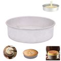Round Cake Mold Aluminium 8 X 8 Inch. 