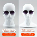 Eldorado Trendy Metal Frame Sunglasses/ Retro Polygon Gradient Mirror Sunscreen Sunglasses. 