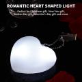 Mobestech LED Automatic Purse Light Sensor Touch Activated Handbag Lamp Mini Heart Shape Night Light for Illumination. 