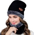 2 Piece Beanie Cap + Neck Warmer/Hat & Warmer Winter Beanie Cap Neck Warmer Beanie Full Set/Topi Hat Cap Neck Warmer Muffler Beanie Cap Neck Warmer Beanie Full Set-2 Piece Cap + NeckWarmer/Hat & Warmer/Neck Warmer Muffler.by joyclick. 
