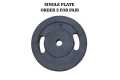 Standard - Bi-Grip Rubber Coated Weight Plate -1kg 2kg 3kg 4kg 5kg 8kg 10KG. 
