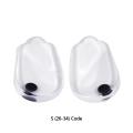 1 Pair Correction Shoe Heel Pads Silicone O/X Type Leg Bowed Legs Knee Valgum Straightening Support Magnetic Therapy Insoles. 