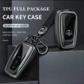 Aluminium Alloy Key Cover for Toyota Car Keys with Keychain - Fortuner, Vigo, Hilux, Yaris, And Land Crusier -. 