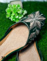Khussa for girls Velvet Khussa for Women New Design Handmade Khussa A16. 