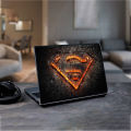 Superman Logo/ Super man fire logo wallpaper  Laptop Skin Vinyl Sticker Decal, 13 13.3 14 15 15.4 15.6 inch Laptop Skin Sticker Cover Art Decal Protector Fits All Laptops. 