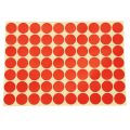19mm Circles Round Code Stickers Self Adhesive Sticky Labels Red. 