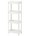 IKEA VESKEN Shelf Unit - White - Black. 