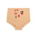 【Happier】 Comfortable Women's Underwear Large Size Breathable High Waist Belly Support Adjustable Cute Cartoon Pants Seamless Belly Support. 