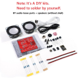 DIY Bluetooth Speaker Kit Mini Home Stereo Sound Amplifier DIY Electronic Kits for Soldering Practice Without Shell. 