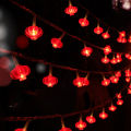 Lantern Fairy Light Attractive Chinese Knot Decoration Wire Lamp. 
