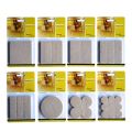 2-32PCS Self Adhesive Mat Table Chair Round Furniture Leg Pads Protector Feet Floor Square Slip Mats Bumper Home Hardware. 