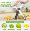 Mandoline Spring Slicer Vegetable and Fruits Cutter Meal Prep Pump Brava Slicer and Dicer - Multifunctional High Quality ABS Vegetable & Fruit Slicer - Precision Slicing Made Effortless.. 
