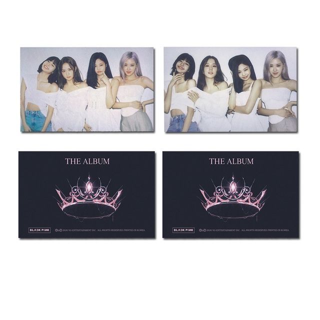 New%20Kpop%20Blackpink%20Album%20THE%20ALBUM%20Photo%20Card%20Jisoo%20Rose%20Lisa%20Jennie%20Collective%20Photocard%20Lomo%20Cards%20-%20Image%208