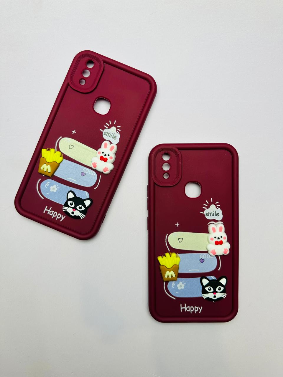 Lahore Mobile Case for Vivo Y85 / V9 / V9 Youth / V9 Pro Girls Back Cover - Luxerey Back Cover - Creative Lovely 3D Doll - Vivo Y85 / V9 / V9 Youth / V9 Pro Dolls Case 4