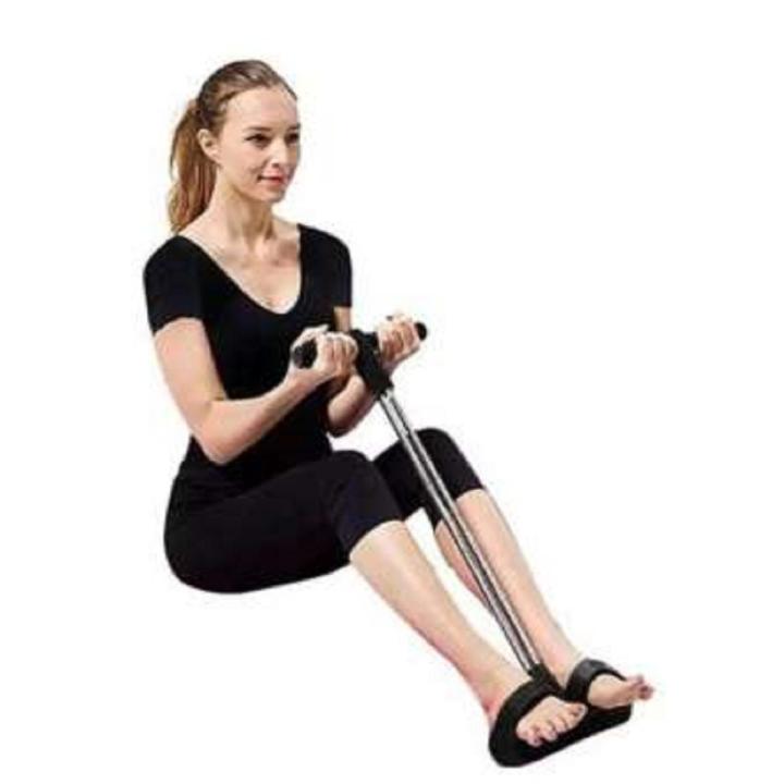 Single Spring Tummy Trimmer - Black