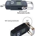 Techmanistan Portable 50 kg Capacity Luggage Scale Digital Weighing Travel Bag Weight Checker Hanging Weight Scale. 