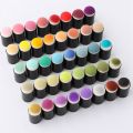 1 Pcs Ink Pad Stamp Pad Silver & 50 Pcs Finger Sponge Dauber Painting Ink Pad Stamping Brush Craft Case. 