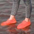 Thicken Waterproof Silicone Gel Shoe Cover Rain Cusodie for shoes Reusable Rubber Gum Anti-slip Shoe Covers for Protection Boots. 