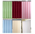 Shower Curtain Waterproof Bathroom Free 12 Hook Ring Plain Color Large Wide Bathing Cover - Multicolor. 