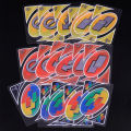 UNO H2O Card Game Waterproof Pressure Proof PVC Plastic Transparent Kids Toys - 112 Cards Pack - Halloween Birthday Gifts. 