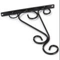 Iron Garden Wall Hanging Stand - Flower Plant Pot Bracket Hook Shelf Stand Holder - hanging light stand. 