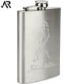 Indian Imported Leak Proof Stainless Steel Hip Flask - 8oz Pocket Size Liquor Storage Pocket Hip Flask - 236ml. 