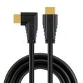 3ft / 6ft  4K HDMI Cable, Left Angle 90 Degree HDMI Cable, 4K@60HZ Ultra HD Support, Male to Male Black HDMI Cable. 